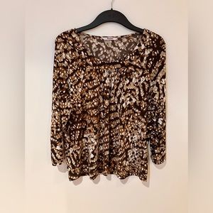 Brown top from Tanjay